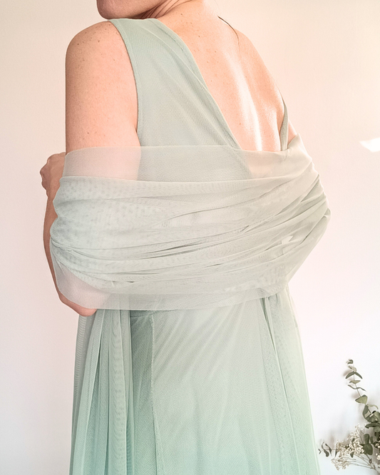 Chal Tulle Verde Mint