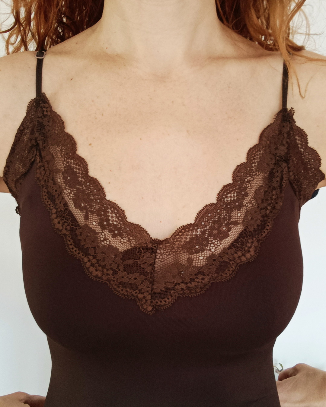 Body Lace Desire Marrón