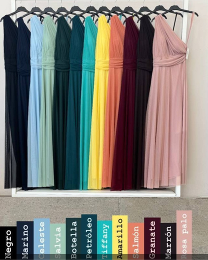 Vestido Atenea Burdeos