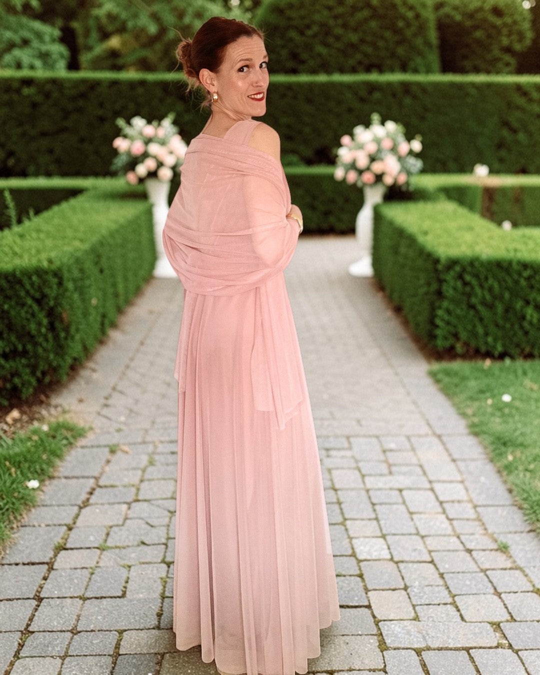 Vestido Afrodita Rosa palo
