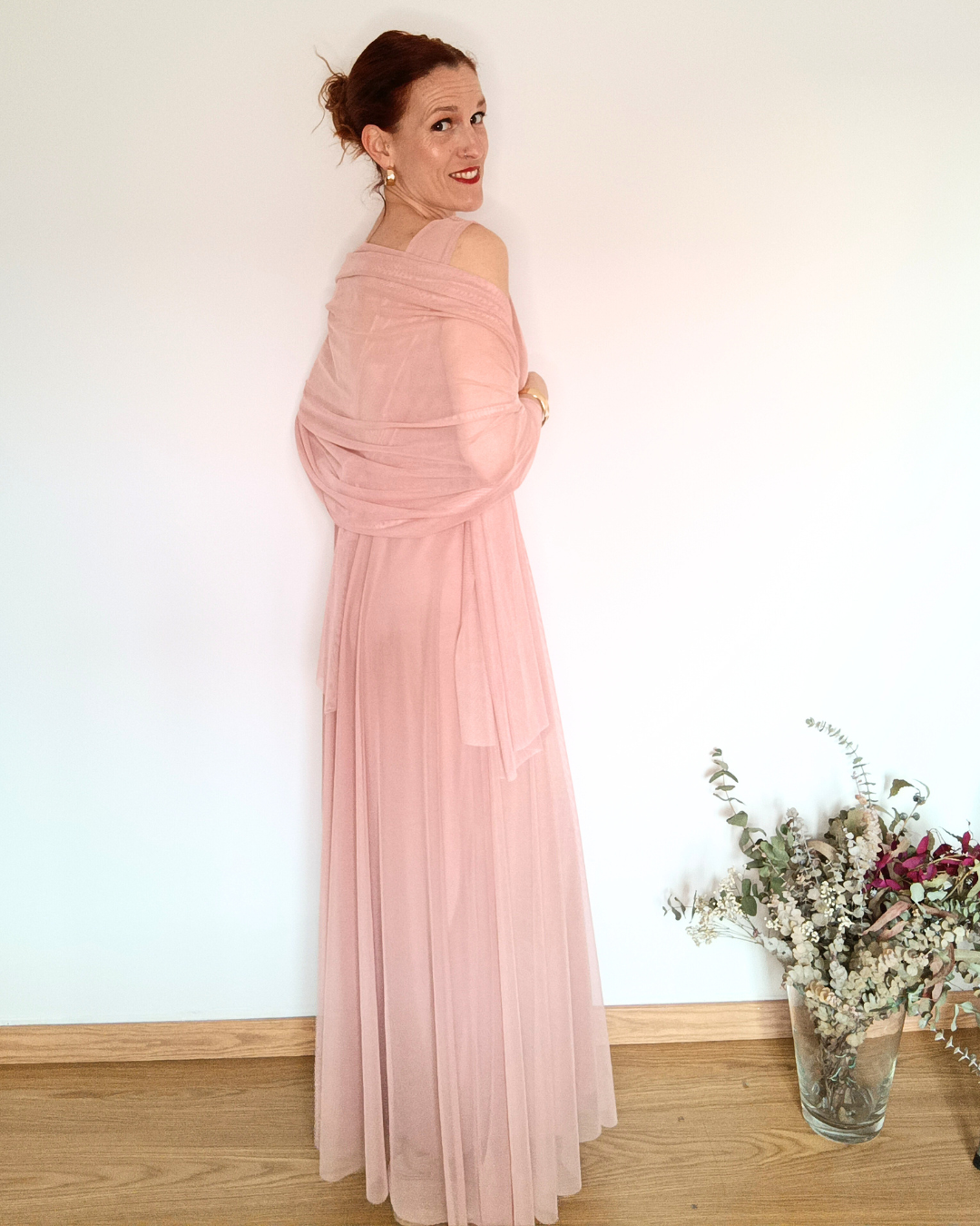 Vestido Afrodita Rosa palo