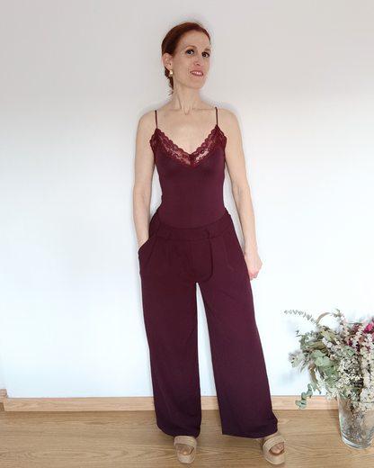 Pantalón Halley Burdeos
