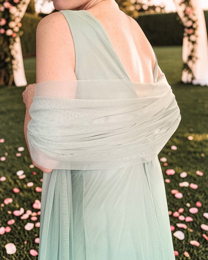 Chal Tulle Verde Mint