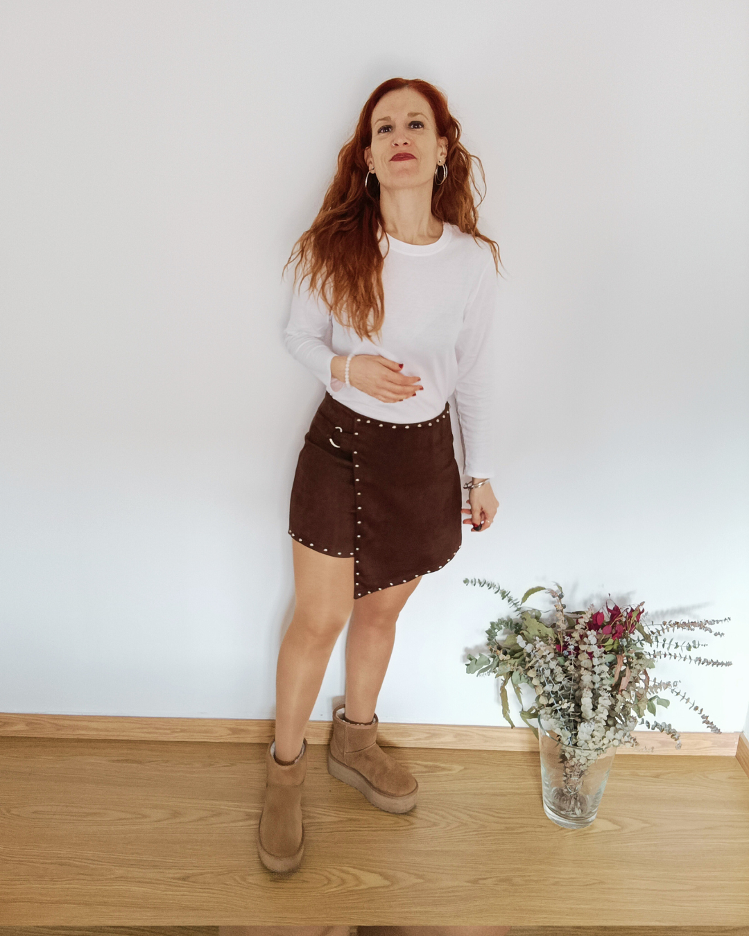 Falda - pantalón Choco