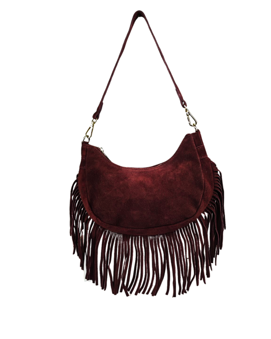 Bolso de Ante Burdeos