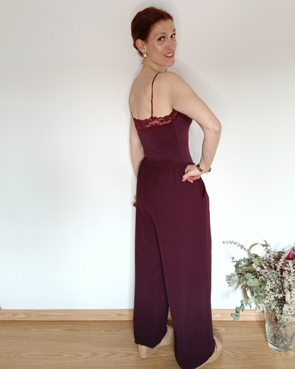 Pantalón Halley Burdeos