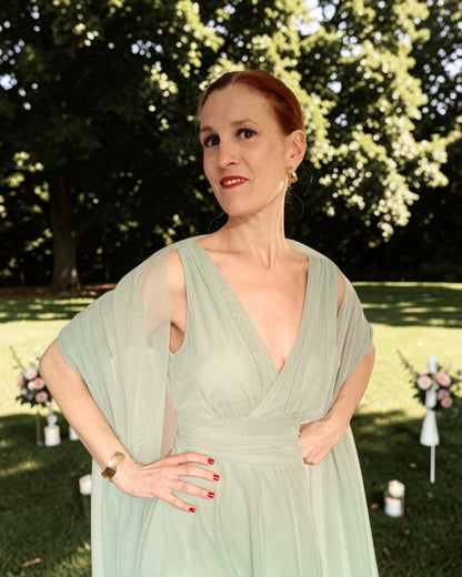 Vestido Afrodita Verde Mint