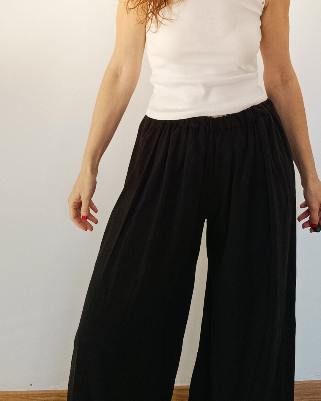 Pantalón Palazzo negro