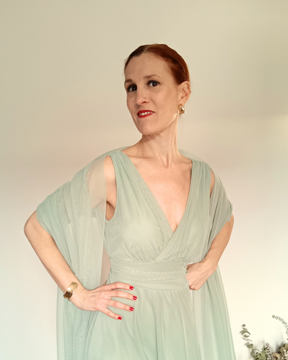 Vestido Afrodita Verde Mint