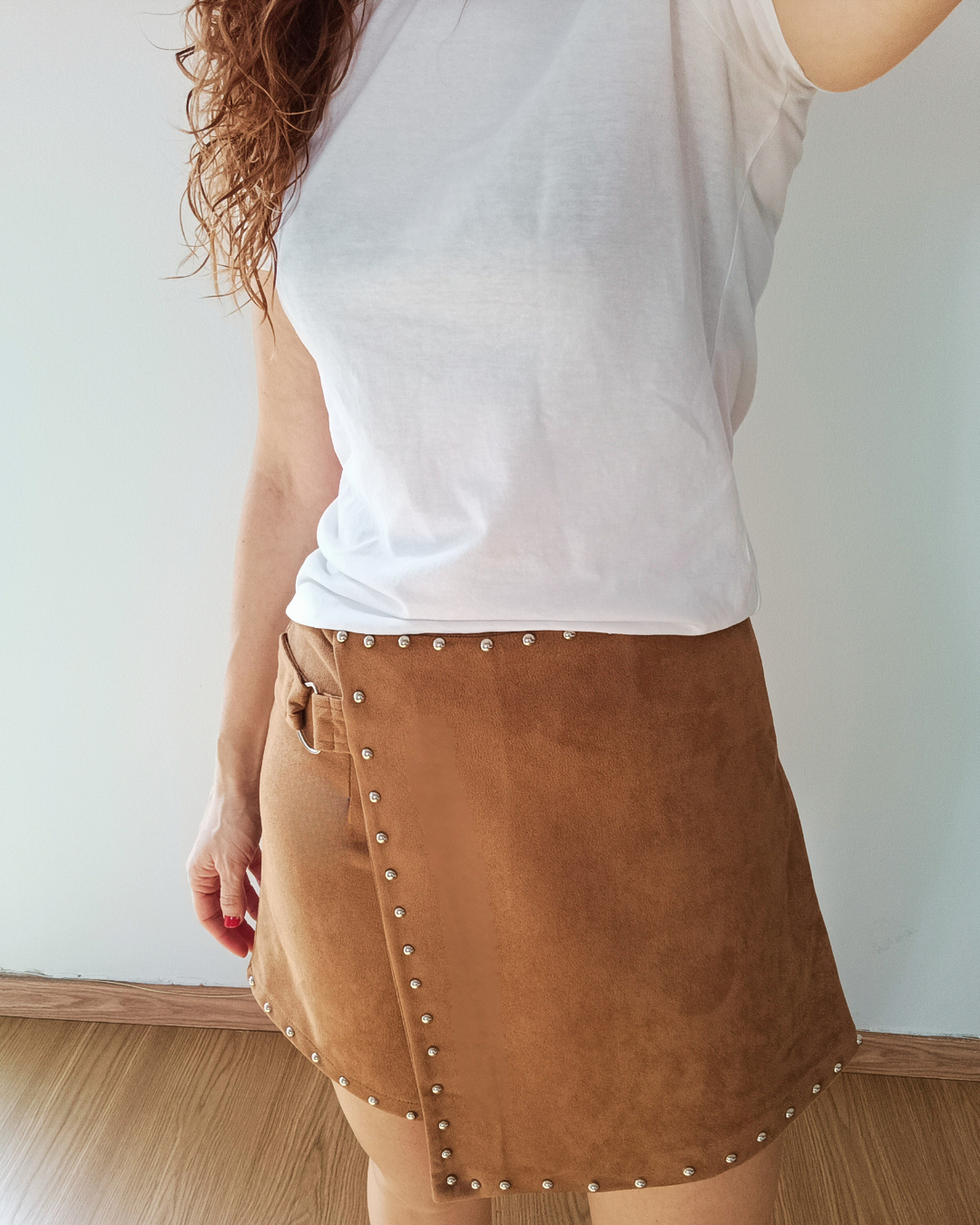 Falda - pantalón Marrón Latte