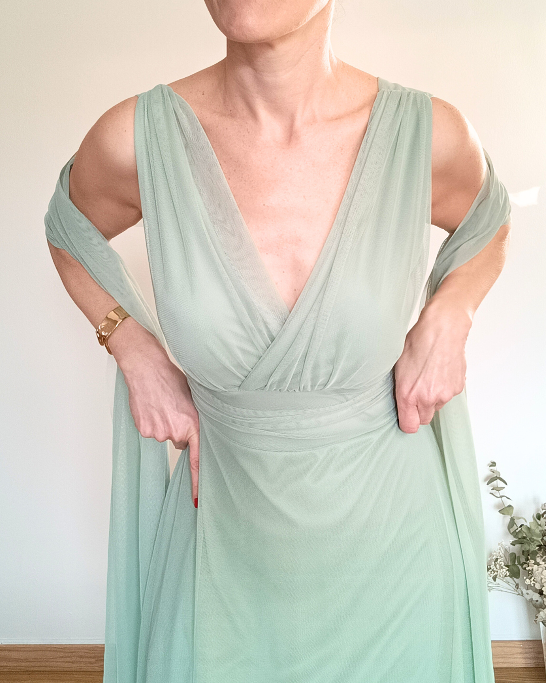 Vestido Afrodita Verde Mint