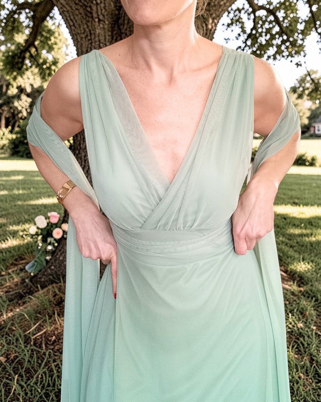 Vestido Afrodita Verde Mint