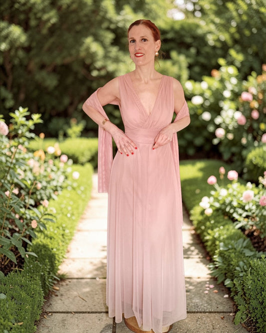 Vestido Afrodita Rosa palo