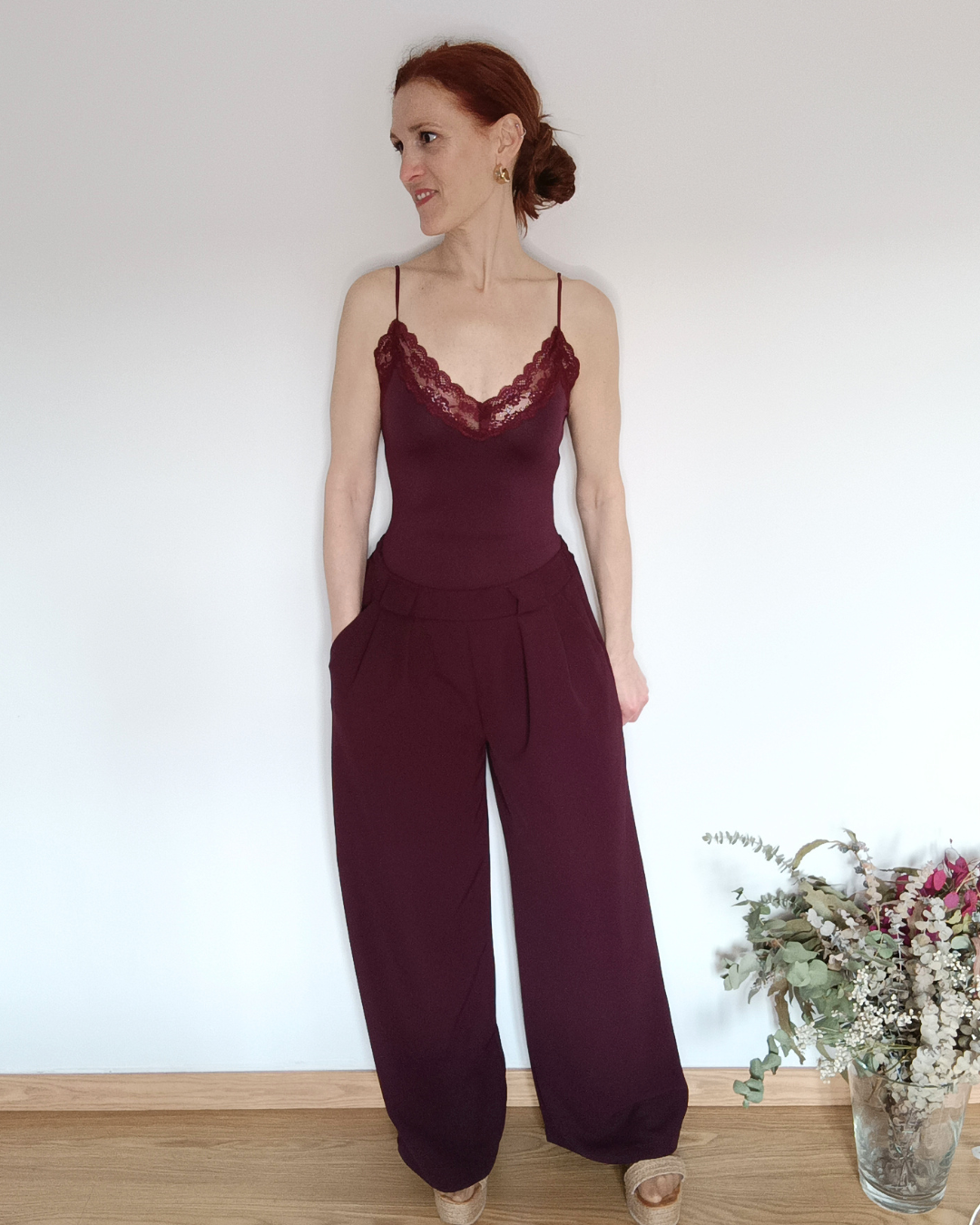 Pantalón Halley Burdeos